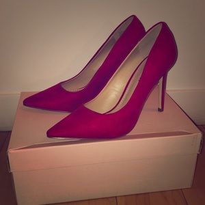 Red women 3 inch heels